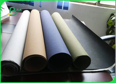 tissu de 0.55mm blanc/bleu/de noir Papier d'emballage de revêtement de papier pour le sac à provisions/dossier