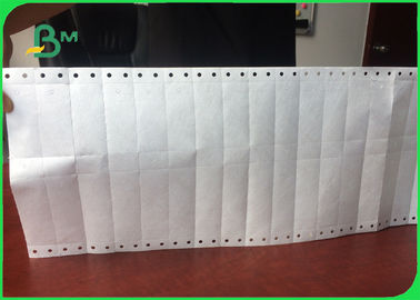 Papier de tissu autoadhésif sur mesure 1025D pour l'impression d'étiquettes de codes à barres