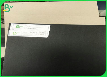 Panneau de carte noir gris 150gsm 250gsm 300gsm 350gsm 450gsm carton noir Gris de 1.5mm à de 3.0mm