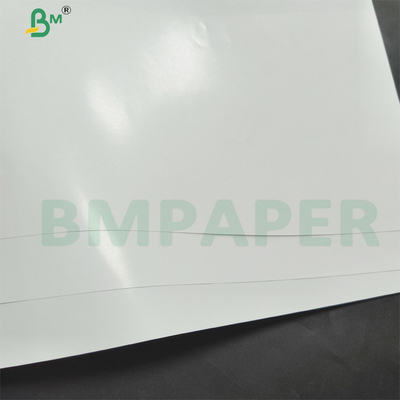 Papier blanc recouvert d'un côté papier à cône alimentaire pour crème glacée 80gm