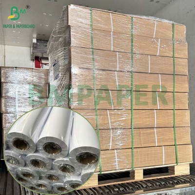 32lb 35lb grand format rouleau blanc brillant revêtu papier graphique 36in x 100ft
