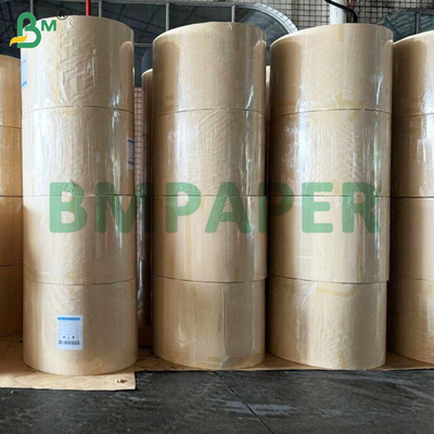 70 gm Papier d' étiquette revêtu d' un côté brillant Résistance humide Blanc élevé