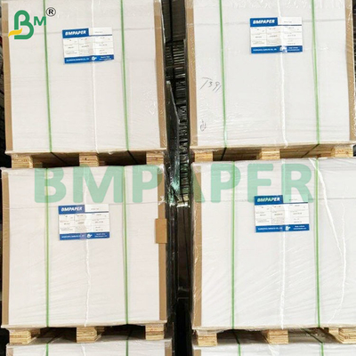 190 gm+15 gm Feuilles de papier kraft blanche revêtues de PET pour le four