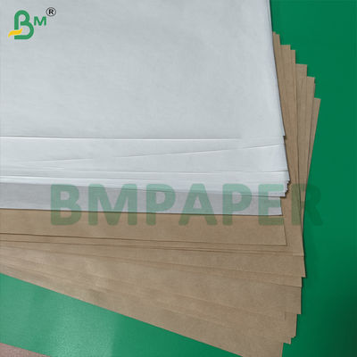 38 gm 50 gm Papier résistant à la graisse pur Blanc et marron Pour sacs de sandwich