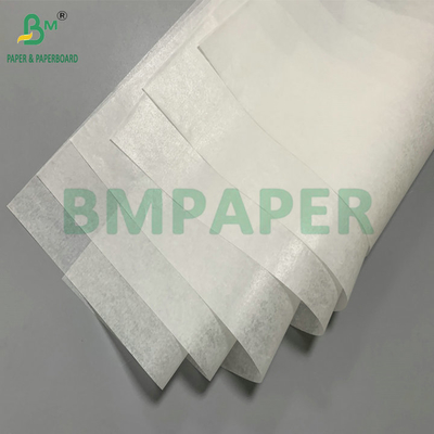 White Greaseproof Food Safe 21gsm 23gsm Wax Paper For Wrapping