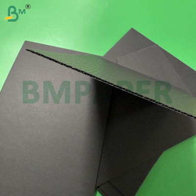 440gm Premium Black E Flute Board Les deux côtés mate finition non revêtue