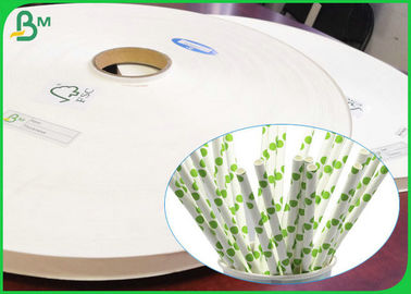 Papier de paille naturel biodégradable flexible de 60gsm 120gsm pour les pailles jetables