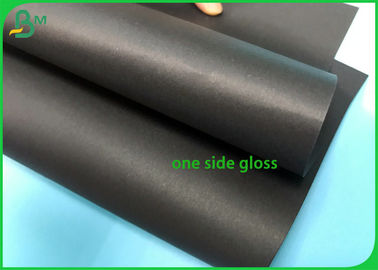100% a réutilisé le papier noir couché par côté noir du noyau un 250g emballage