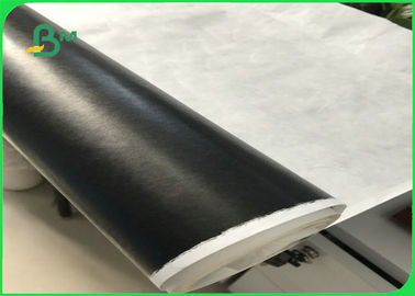 100% 80gsm biodégradable sûr 135gsm a imprimé le petit pain noir de papier de catégorie comestible pour faire les pailles de papier