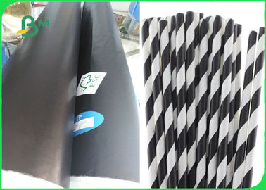 le noir 80gsm a imprimé le papier potable Straw Base Paper Kraft Paper