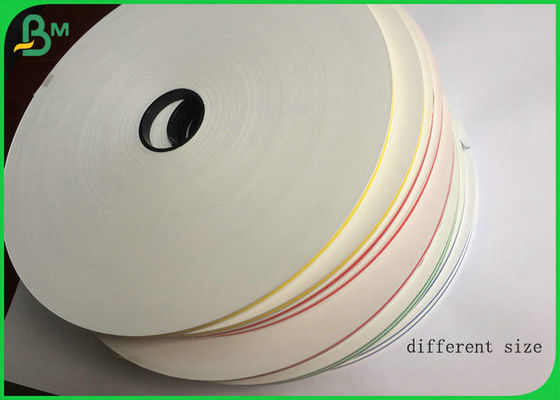 Papier de paille dégradable coloré de certificat de FSC FDA pour le jus potable de noix de coco