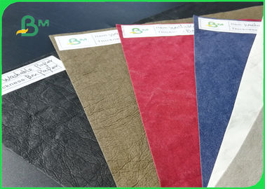 Eco - feiendly le papier d'emballage lavable de pulpe de fibre naturelle Colorfol pour DIY continuent des sacs