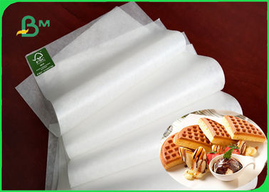 Papier d'emballage de petit pain sulfurisé de la catégorie comestible 38G/papier double face de silicone