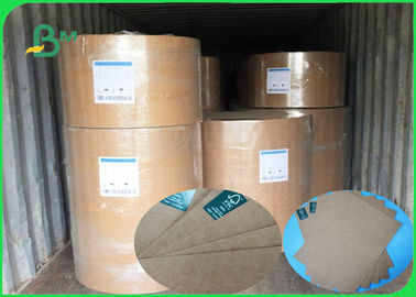 Le FSC a approuvé la couleur pure de papier de revêtement de Papier d'emballage de sac à 70GSM 80GSM Brown pour l'emballage