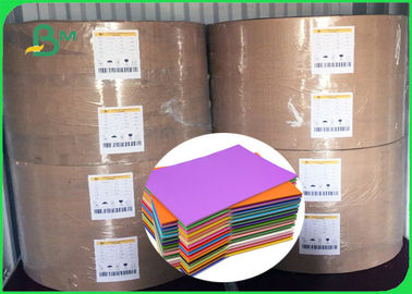 la surface douce 80gsm de pâte de bois de 100% verdissent le papier excentré coloré pour DIY