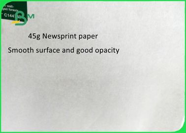 30LB 48.8gsm desserrent et amincissent le papier extérieur lisse de papier journal pour la fleur de emballage