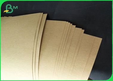 Le déjeuner naturel de papier de Brown emballage de Vierge de la catégorie comestible 50gsm met en sac le papier