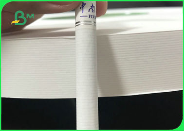 Haut papier à cigarettes blanc de Breathability 27mm 29mm 25gsm 28gsm en petit pain