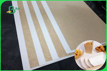 Une feuille blanche solide latérale de papier d'emballage de revers 32 X 40inches pour la boîte de empaquetage