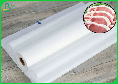 petit pain blanc de papier d'emballage de boucher de MG de couleur de 30gr 40gr pour la viande