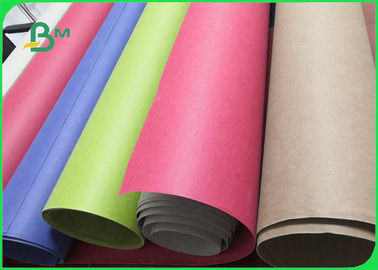 Tissu lavable rouge/gris de résistance à l'usure d'emballage de papier pour le sac cosmétique