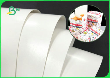 Le double dégrossit carton enduit de PE blanc de 300GSM 350GSM pour des boîtes à aliments de préparation rapide