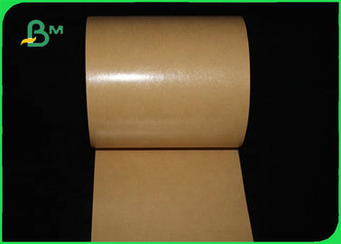 Le PE sulfurisé de FDA a enduit le papier de Brown emballage pour le paquet 300gsm 350gsm de plateau