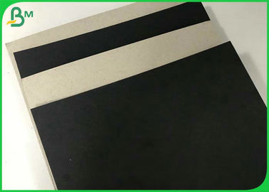 carton de papier stratifié 2MM noir de 1.5MM avec le gris sans dos de stratification