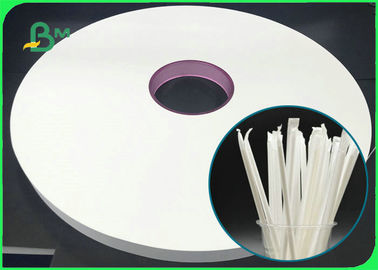 100% 28mm qui respecte l'environnement Straw Wrapping Paper 28GSM pour l'emballage de pailles