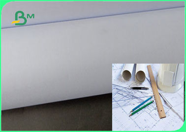 petit pain blanc de papier à dessin du DAO 80gsm pour le dessin industriel lisse