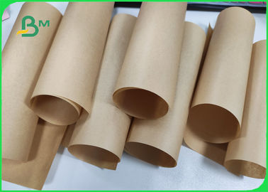 papier d'emballage naturel de Brown Papier d'emballage de la Vierge 42gsm pour des sacs de nourriture