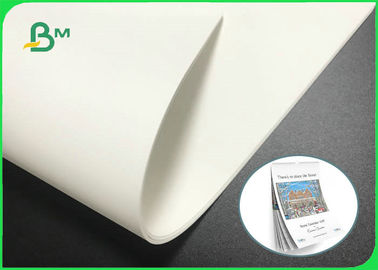 De papier en pierre blancs imperméabilisent et déchirent 120gsm résistant - 450gsm pour des calendriers