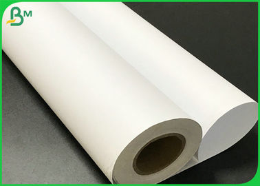 63 pouces * 180 mètres de 50gsm 60gsm Grament de papier de traçage blanc 20kg/petit pain pour la salle de coupe