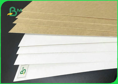 Panneau blanc sûr de Papier d'emballage de visage de 250GSM 325GSM FDA pour l'emballage d'aliments de préparation rapide