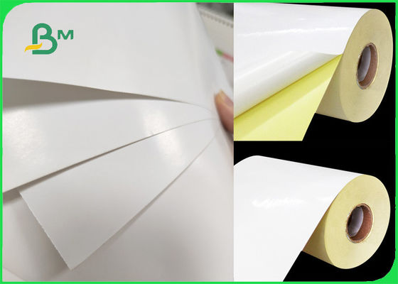 Dessus semi - annotez le papier inférieur jaune de papier d'autocollant du papier 140gsm de 157gsm emballage