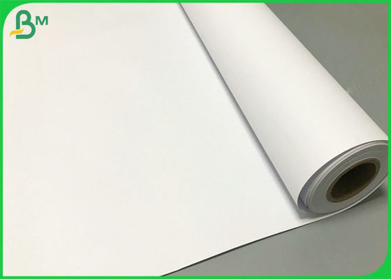 Petit pain blanc de papier à dessin du DAO 20LB de plaine de taille d'A0 A1 pour l'impression de jet d'encre