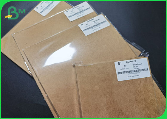 A3 / Bon papier de Brown emballage de rigidité de la taille A4/A5 en feuilles