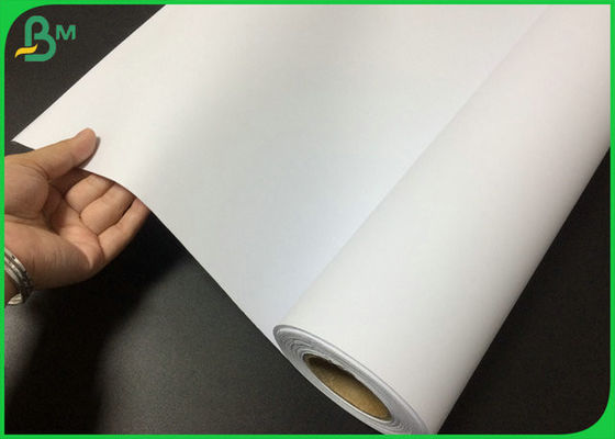 80G papier de construction blanc Rolls 150 pieds de longueur pour l'impression