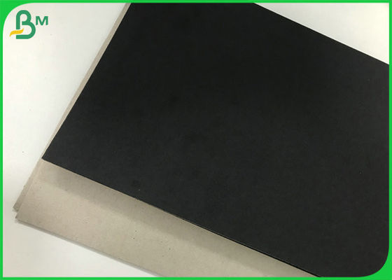 1.5mm Clay Grey Backing Paper Board Sheet coloré noir 2mm épais pour l'emballage