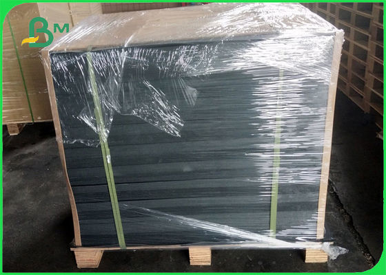 papier d'emballage du noir 180gsm 25 X 38 dans l'emballage noir de papier recyclable de papier de noyau