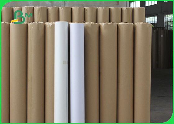 50gr Uncoated White Plotter Paper For Garment Industry180cm 210cm x 160m