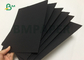 carton noir solide non-enduit de 250gsm 300gsm 350gsm 31inch pour des boîtes de paquet