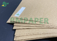 le PE vierge de pâte de bois de papier de 126gsm 135gsm Brown emballage a stratifié 8g 10g