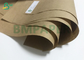 Papier extensible non-enduit foncé durable de la couleur 70grams 80grams emballage de Brown
