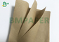 Papier extensible non-enduit foncé durable de la couleur 70grams 80grams emballage de Brown