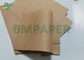 Bobines non blanchies à haute résistance de papier d'emballage de sac à ciment des fibres 70grs 80grs de Vierge