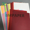 Couleur rouge Bristol Paper non-enduit 70gsm aux matériaux multiples de personnalisation de la couleur 250gsm