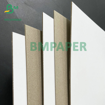 Pâte recyclée 1 mm 1,2 mm 1,5 mm 2 mm Grise à face blanche à face rigide carton