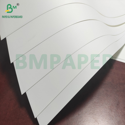 Papier synthétique en PP blanc imperméable à l'eau mat à double face 80 - 400um
