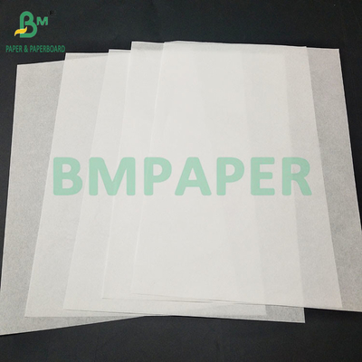 38 gm 50 gm Papir blanc résistant à la graisse non collant pour cuisson Kit3 Kit5